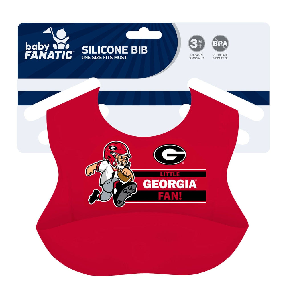 Georgia Bulldogs - NCAA Silicone Bib (ONLINE ORDER ONLY)