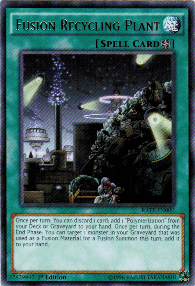 Fusion Recycling Plant [RATE-EN000] Rare (ONLINE ORDER ONLY)