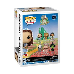 The Wizard of Oz 85th Anniversary Dorothy and Toto Funko Pop! Vinyl Figure #1502 and Buddy (ONLINE ORDER ONLY)