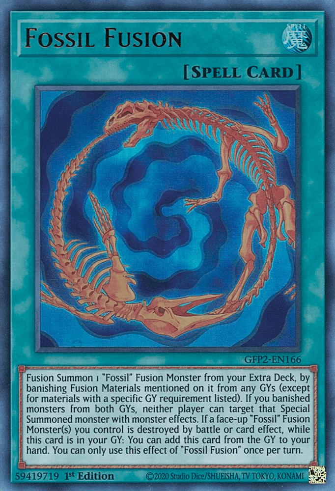Fossil Fusion [GFP2-EN166] Ultra Rare (ONLINE ORDER ONLY)