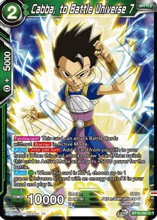 Cabba, to Battle Universe 7 (BT16-060) [Realm of the Gods] (ONLINE ORDER ONLY)