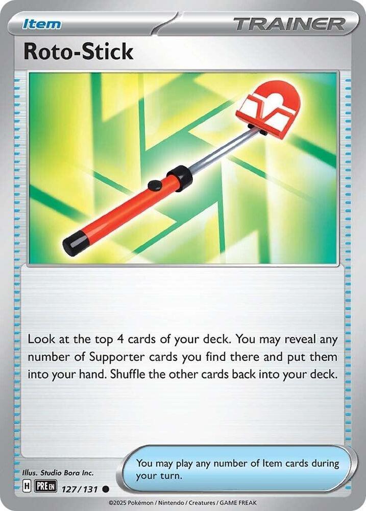 Roto-Stick (127/131) [Scarlet & Violet: Prismatic Evolutions] (Online Only)