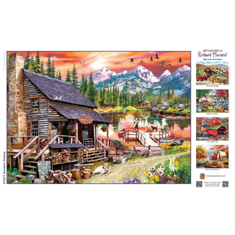 Art Gallery - Grandpa's Getaway 1000 Piece Jigsaw Puzzle (ONLINE ORDER ONLY)