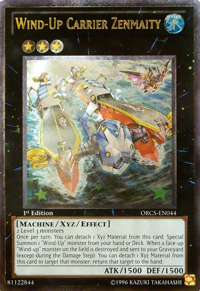 Wind-Up Carrier Zenmaity [ORCS-EN044] Ultimate Rare