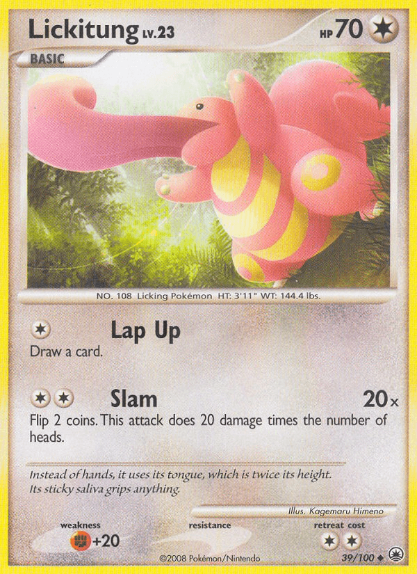 Lickitung (39/100) [Diamond & Pearl: Majestic Dawn] (Online Only)
