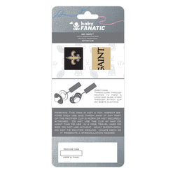 New Orleans Saints - Pacifier Clip 2-Pack (ONLINE ORDER ONLY)