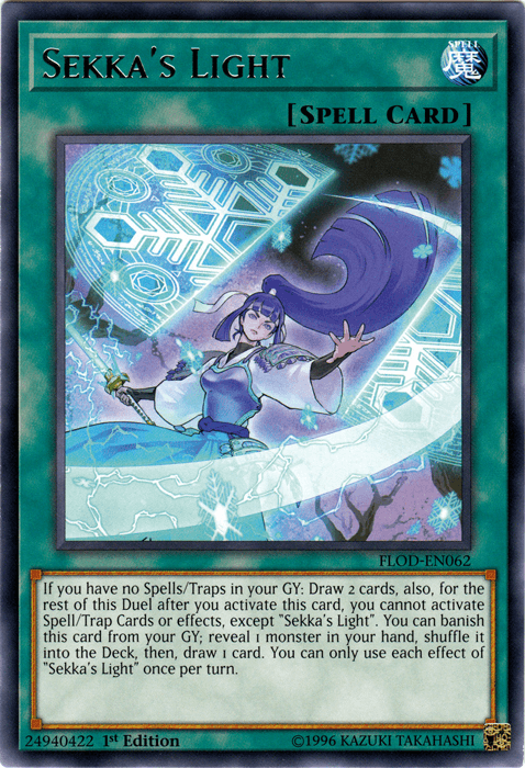 Sekka's Light [FLOD-EN062] Rare (ONLINE ORDER ONLY)