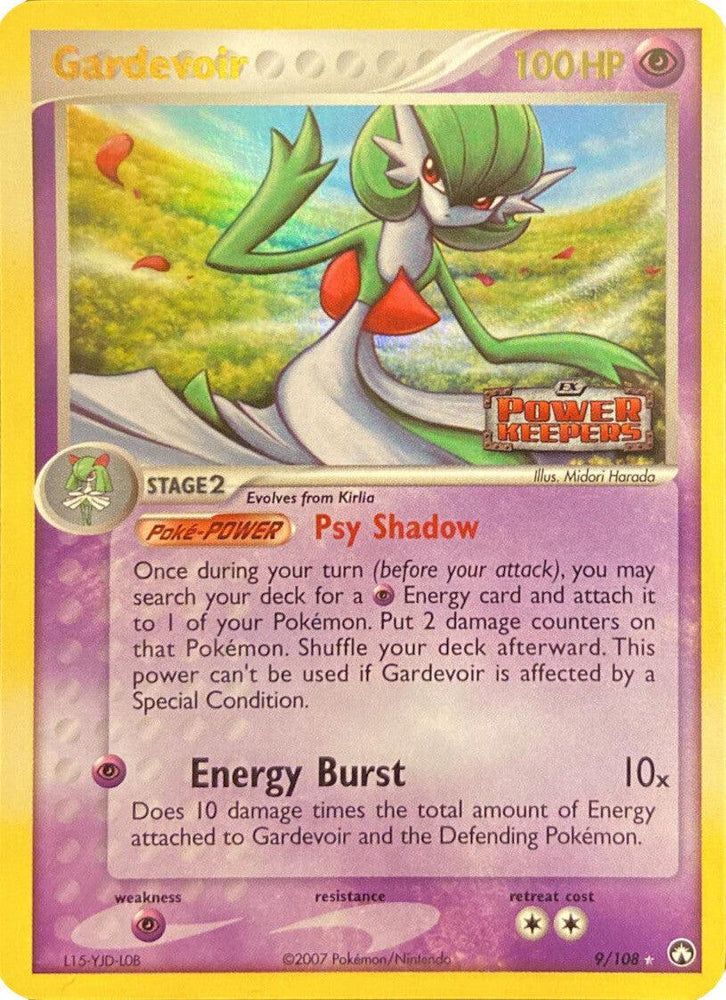 Gardevoir (9/108) (Stamped) [EX: Power Keepers] (Online Only)