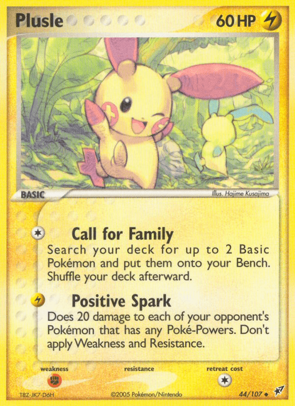 Plusle (44/107) [EX: Deoxys] (Online Only)