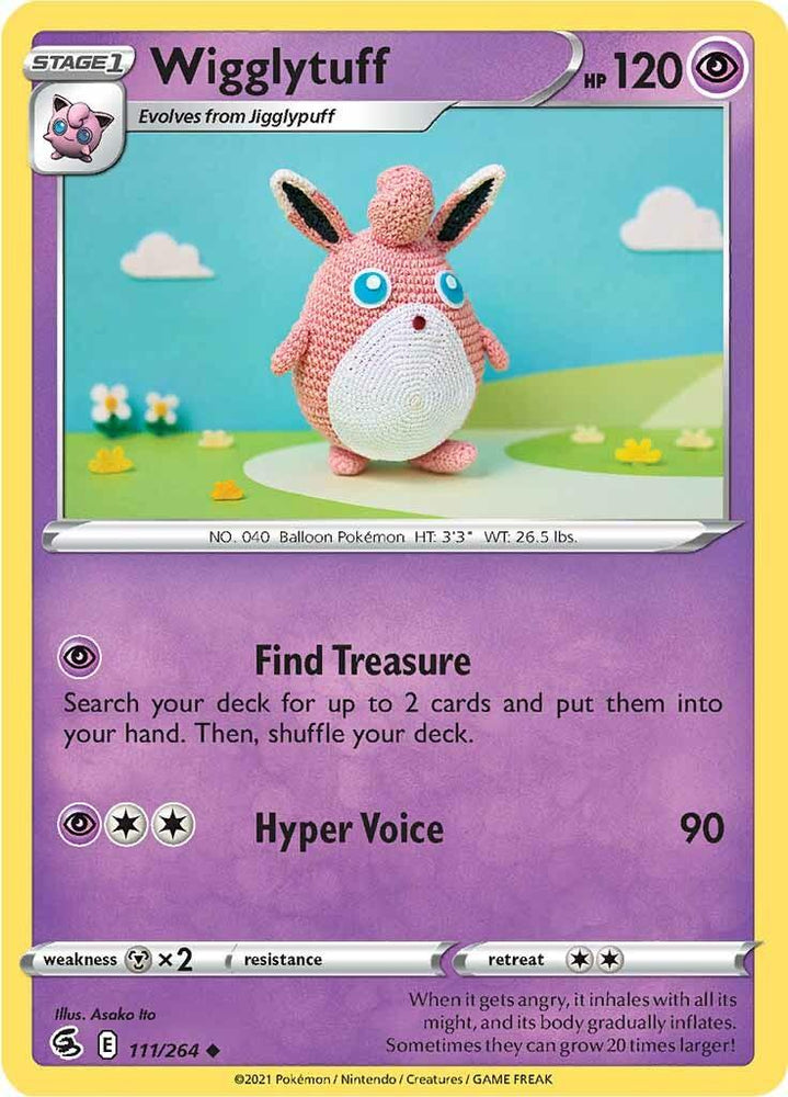 Wigglytuff (111/264) [Sword & Shield: Fusion Strike] (Online Only)