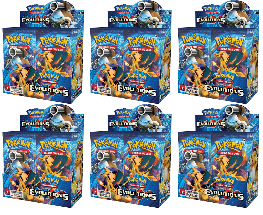 XY: Evolutions - Booster Box Case (ONLINE ORDER ONLY)