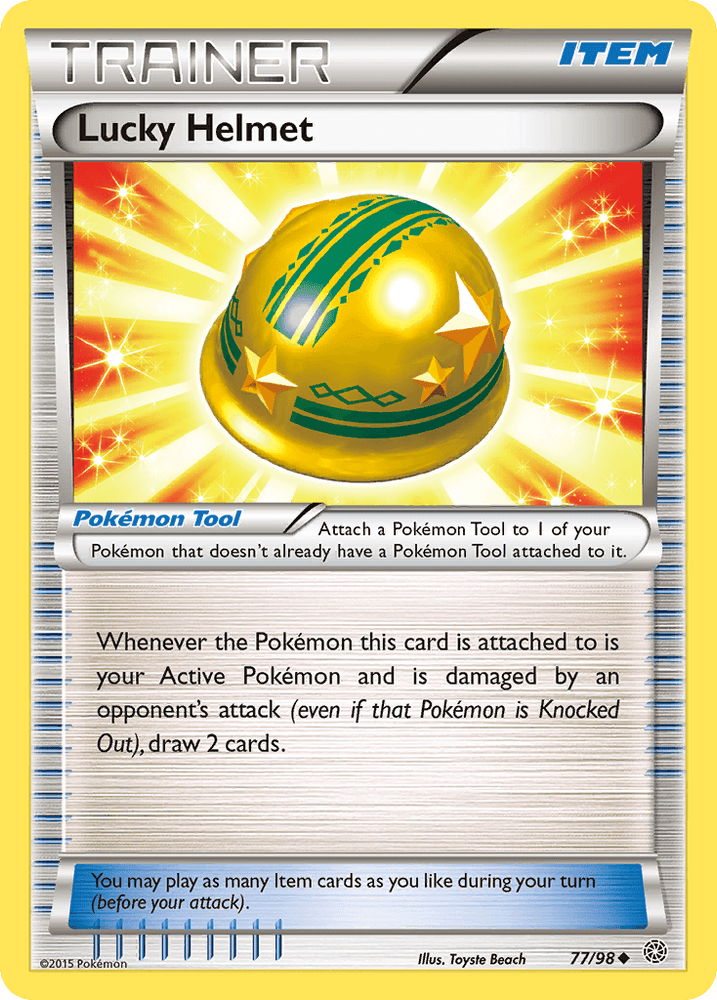 Lucky Helmet (77/98) [XY: Ancient Origins] (Online Only)