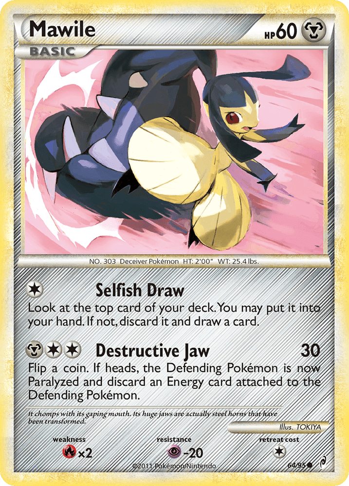 Mawile (64/95) [HeartGold & SoulSilver: Call of Legends] (Online Only)