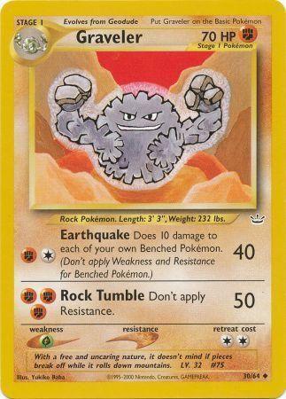Graveler (30/64) [Neo Revelation Unlimited] (Online Only)