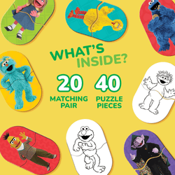 Sesame Street - Heads & Toes Matching Jigsaw Puzzles