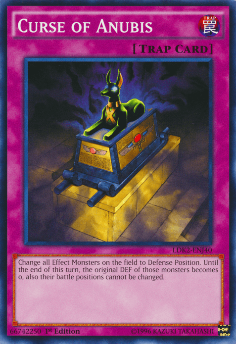 Curse of Anubis [LDK2-ENJ40] Common (ONLINE ORDER ONLY)