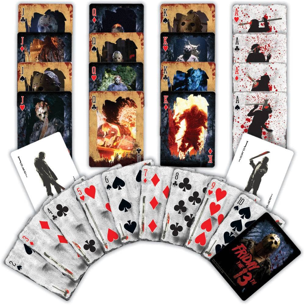 Friday the 13th Playing Cards - 54 Card Deck