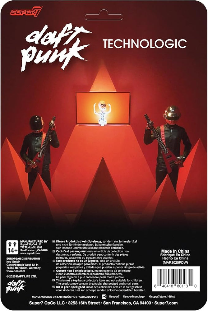 Super7 Daft Punk Reaction Figures Wave 01 - Human After All Action Figure [Action Figure] (ONLINE ORDER ONLY)