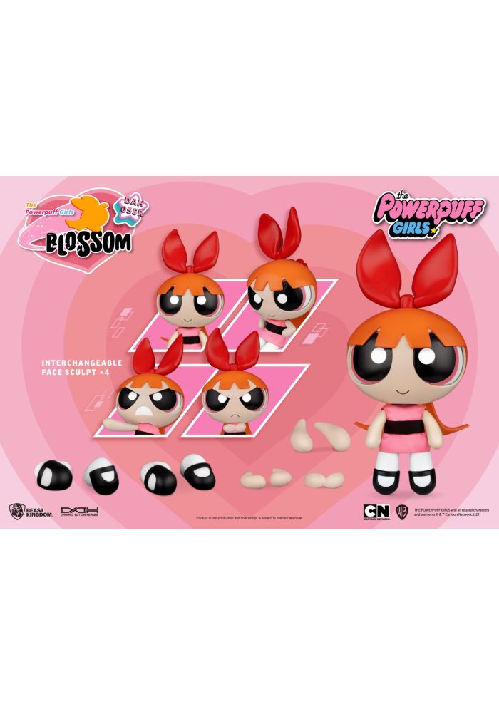 Beast Kingdom: The Powerpuff Girls - Blossom #DAH-055R (ONLINE ORDER ONLY)