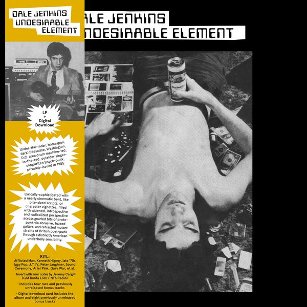 DALE JENKINS - Undesirable Element [CD] (ONLINE ORDER ONLY)