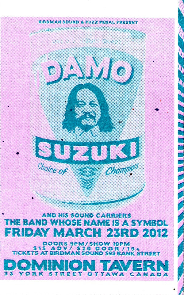 DAMO SUZUKI & THE BAND WHOSE NAME IS A SYMBOL - Live 2012