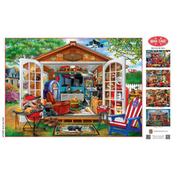 Man Cave - Grill and Chill 1000 Piece Jigsaw Puzzle (ONLINE ORDER ONLY)