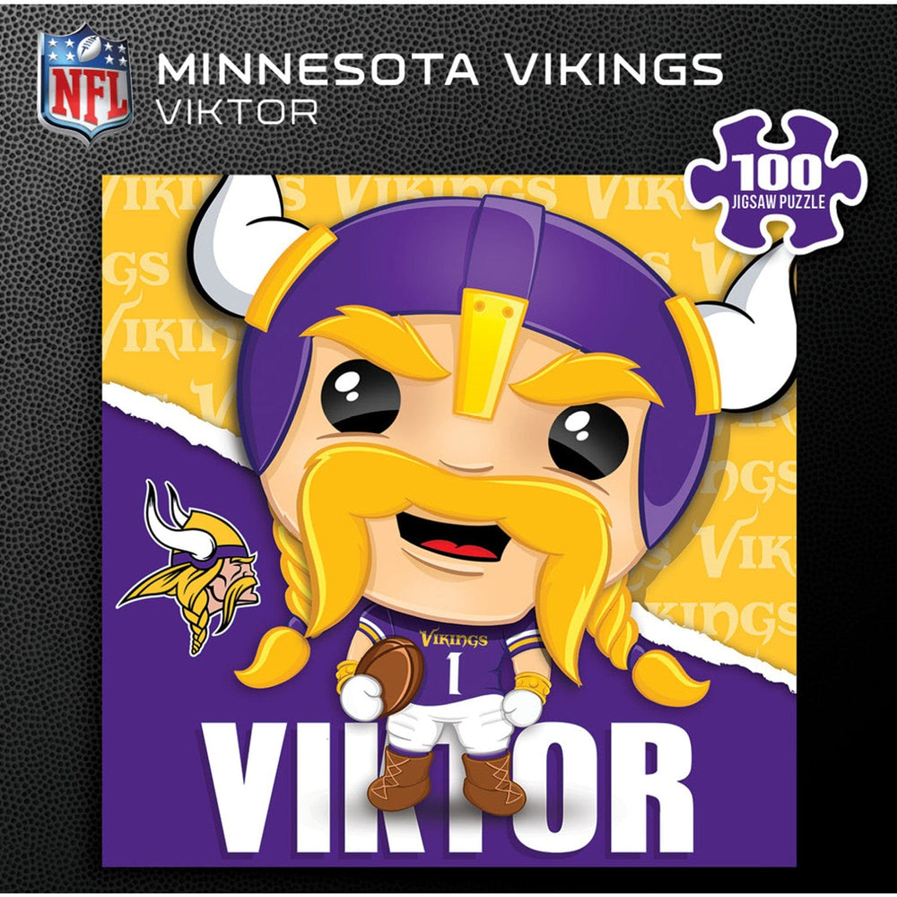Viktor - Minnesota Vikings Mascot 100 Piece Jigsaw Puzzle (ONLINE ORDER ONLY)