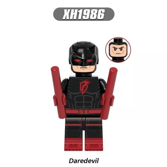 Blind Vigilante in black Custom Minifig (Online Only)