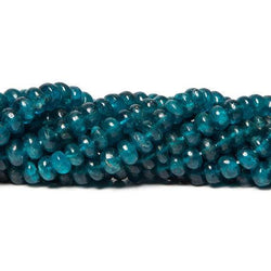 Dark Neon Apatite Plain Rondelle (ONLINE ORDER ONLY)