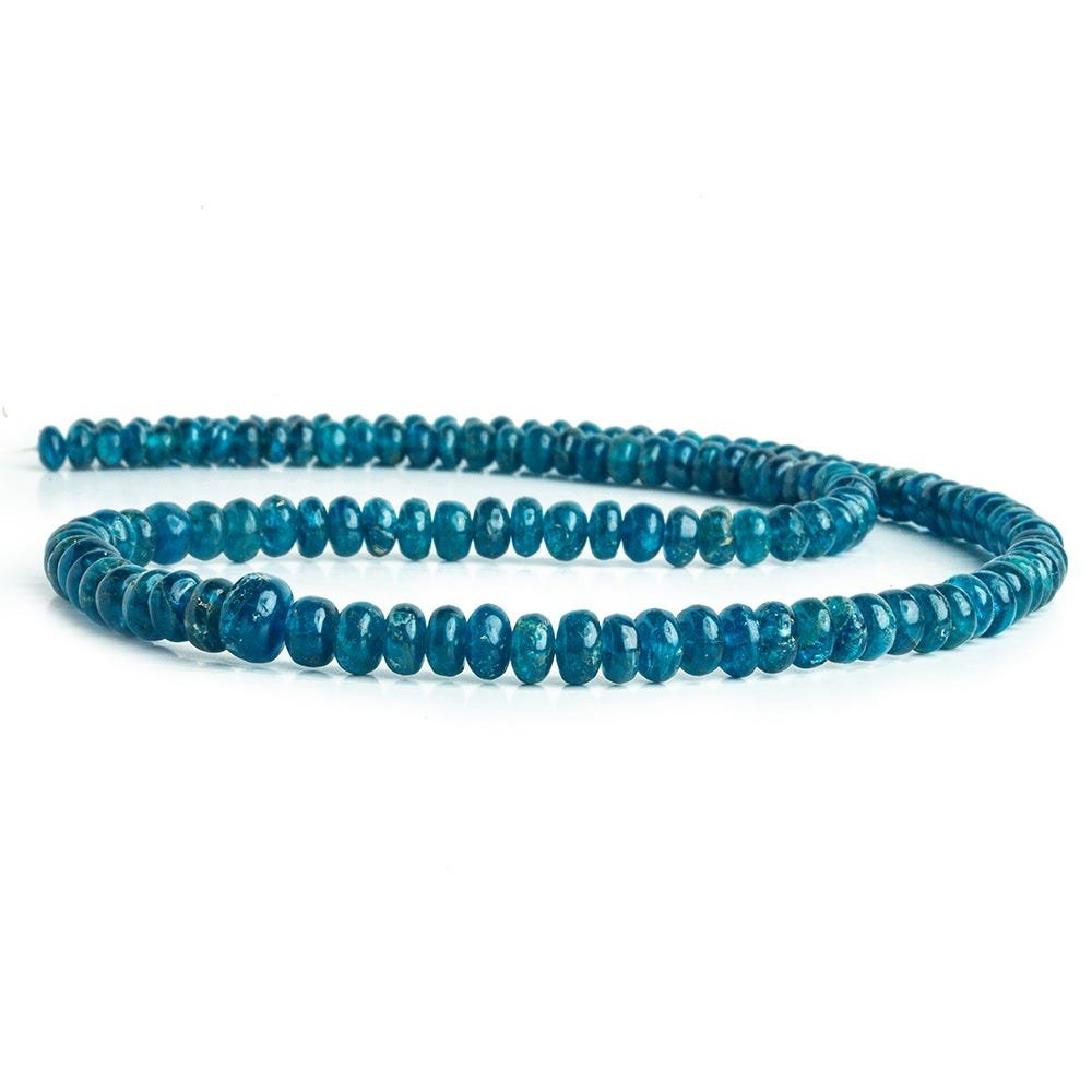 Dark Neon Apatite Plain Rondelle (ONLINE ORDER ONLY)