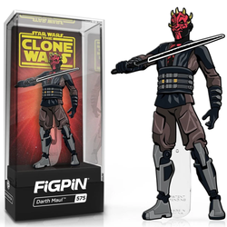 FiGPiN: Star Wars - Darth Maul [Darksaber] #575 (ONLINE ORDER ONLY)