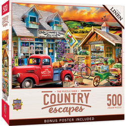 Country Escapes - The Puzzle Shed 500 Piece Jigsaw Puzzle (ONLINE ORDER ONLY)