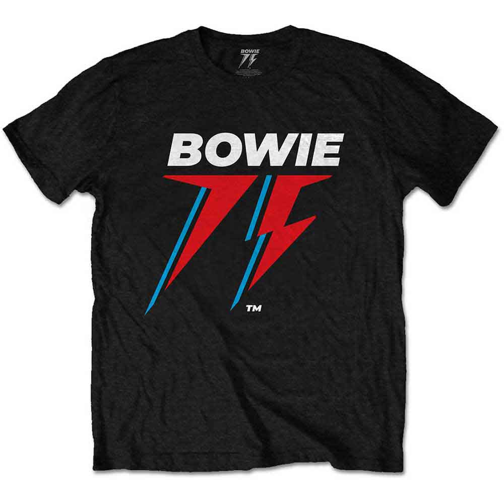 David Bowie - 75th Logo [T-Shirt] (ONLINE ORDER ONLY)