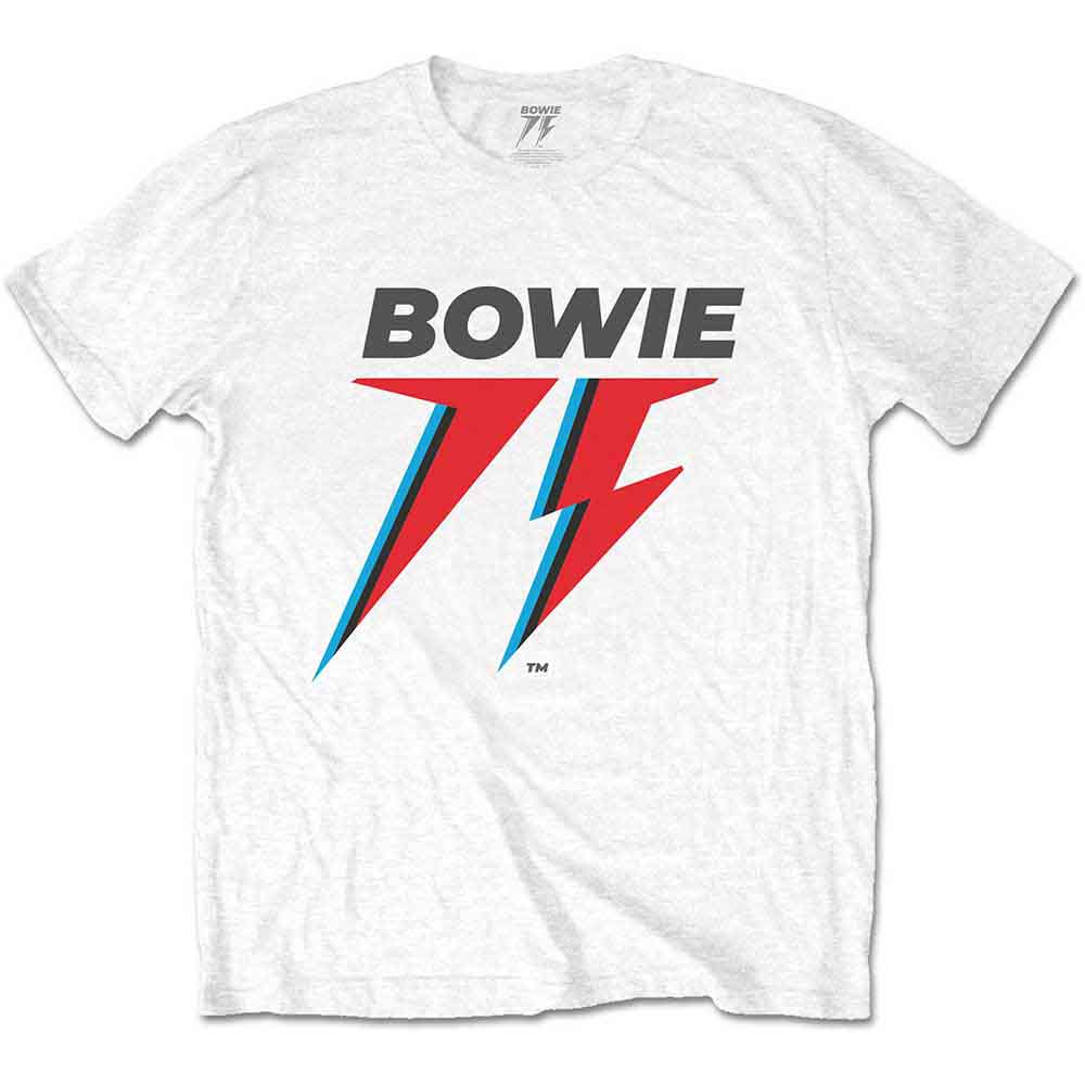 David Bowie - 75th Logo [T-Shirt] (ONLINE ORDER ONLY)