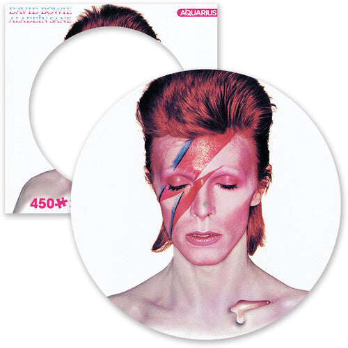 David Bowie Aladdin Sane 450 Piece Picture Disc Puzzle [Puzzle] (ONLINE ORDER ONLY)