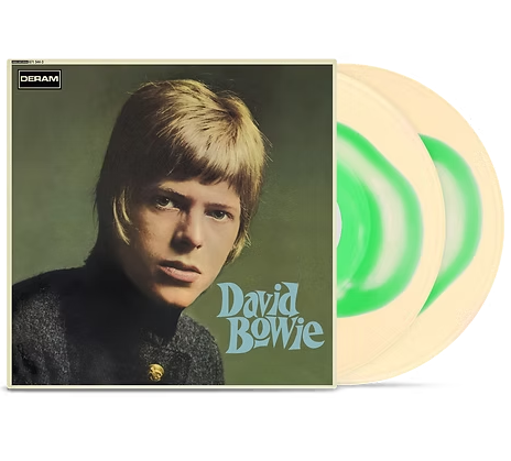 David Bowie (Limited Edition, Cream & Green Swirl Colored Vinyl) (2 Lp's) [Vinyl] (ONLINE ORDER ONLY)