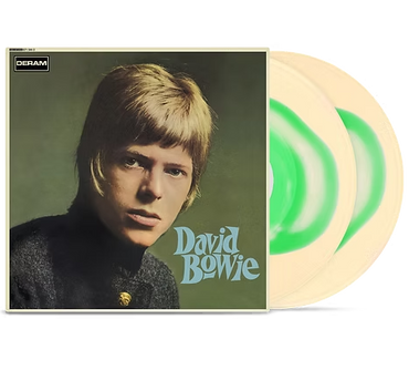 David Bowie (Limited Edition, Cream & Green Swirl Colored Vinyl) (2 Lp's) [Vinyl] (ONLINE ORDER ONLY)