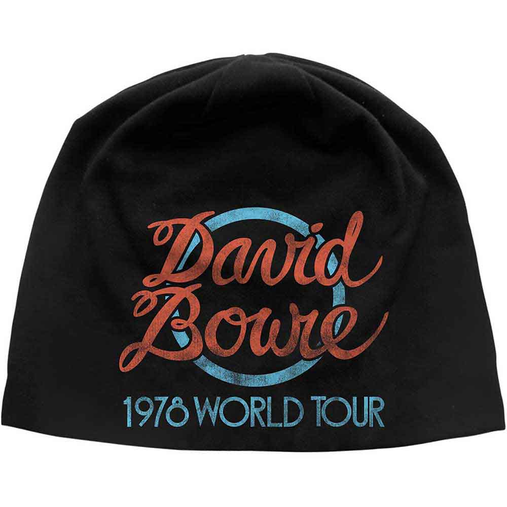 David Bowie - World Tour Logo JD Print [Hat] (ONLINE ORDER ONLY)