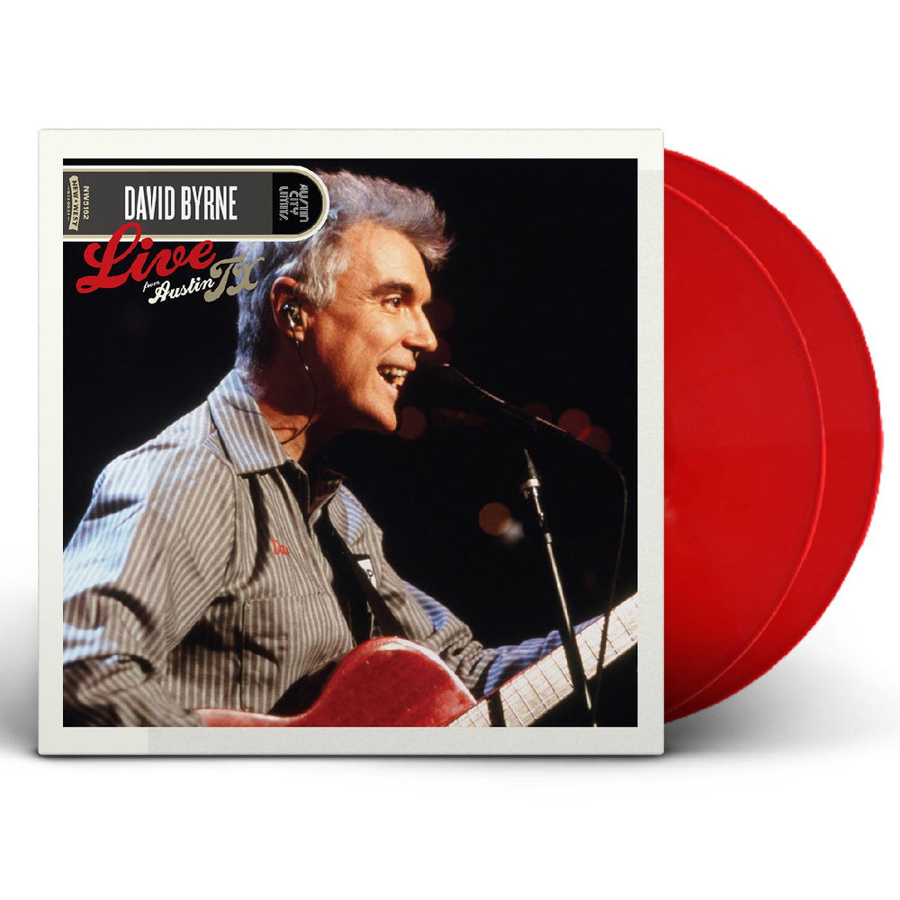 David Byrne - Live From Austin, TX (CLEAR SPLATTER VINYL) [Vinyl] (ONLINE ORDER ONLY)