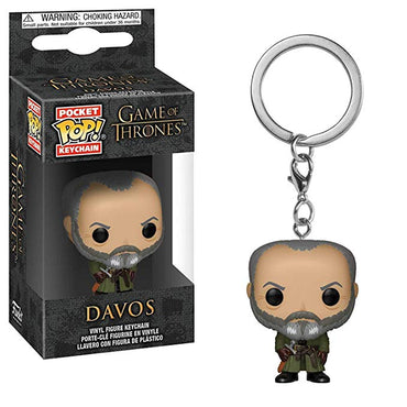 Funko POP! Keychain: Game of Thrones - Davos Pocket Keychain (ONLINE ORDER ONLY)