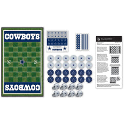 Dallas Cowboys Checkers Board Game (ONLINE ORDER ONLY)