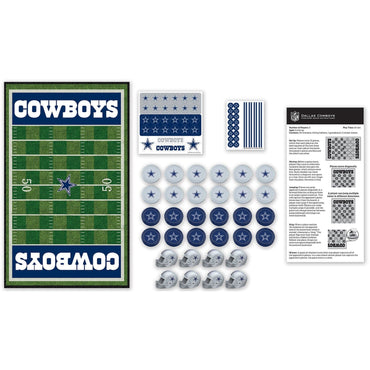Dallas Cowboys Checkers Board Game (ONLINE ORDER ONLY)