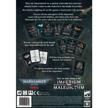 Warhammer 40K: Day of Acension - The Card Game (ONLINE ORDER ONLY)