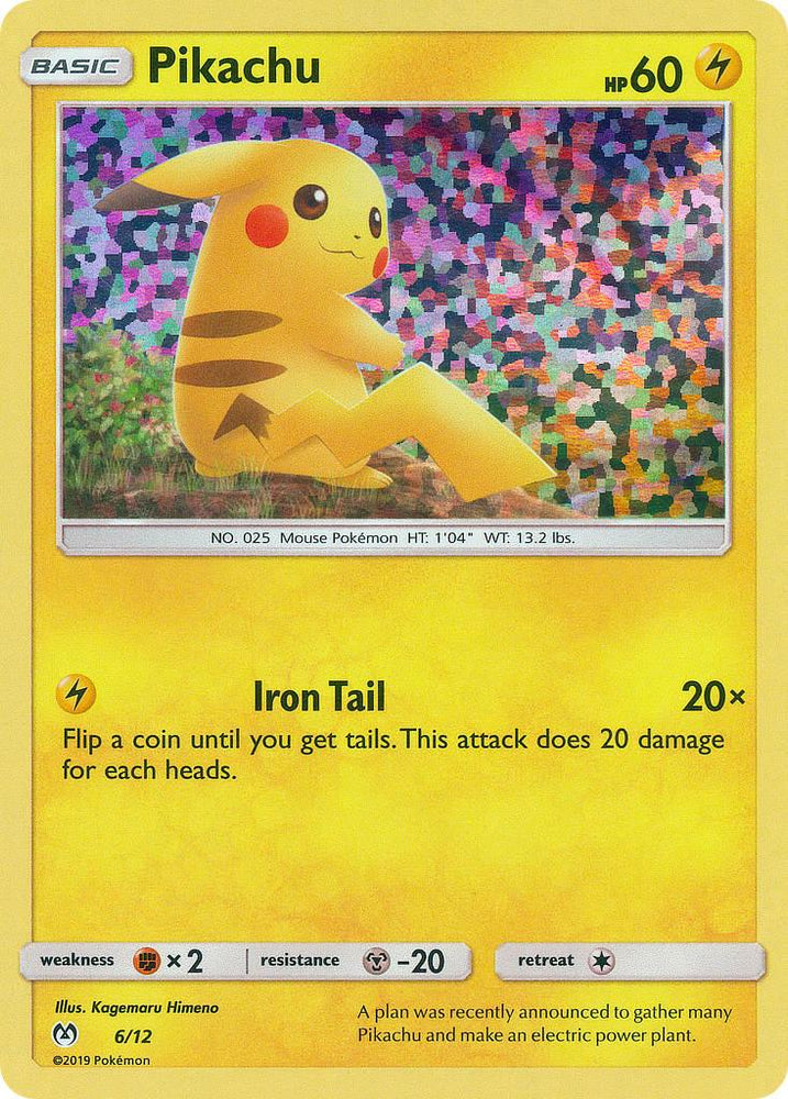 Pikachu (6/12) [McDonald's Promos: 2019 Collection] (Online Only)
