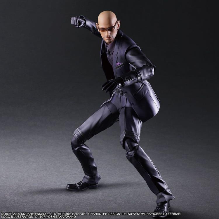[PRE-ORDER] SQUARE ENIX: FINAL FANTASY® VII REMAKE PLAY ARTS -KAI- ™ - Rude Action Figure (ONLINE ORDER ONLY)