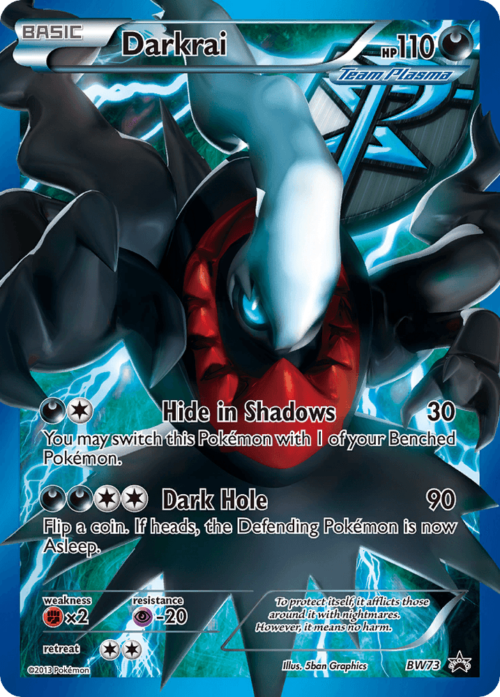 Darkrai (BW73) (Jumbo Card) [Black & White: Black Star Promos] (Online Only)