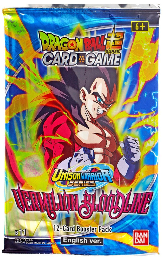 Unison Warrior Series: Vermilion Bloodline [DBS-B11] - Booster Pack (Online Only)
