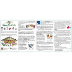 Wizard of Oz - Emerald City Opoly Board Game