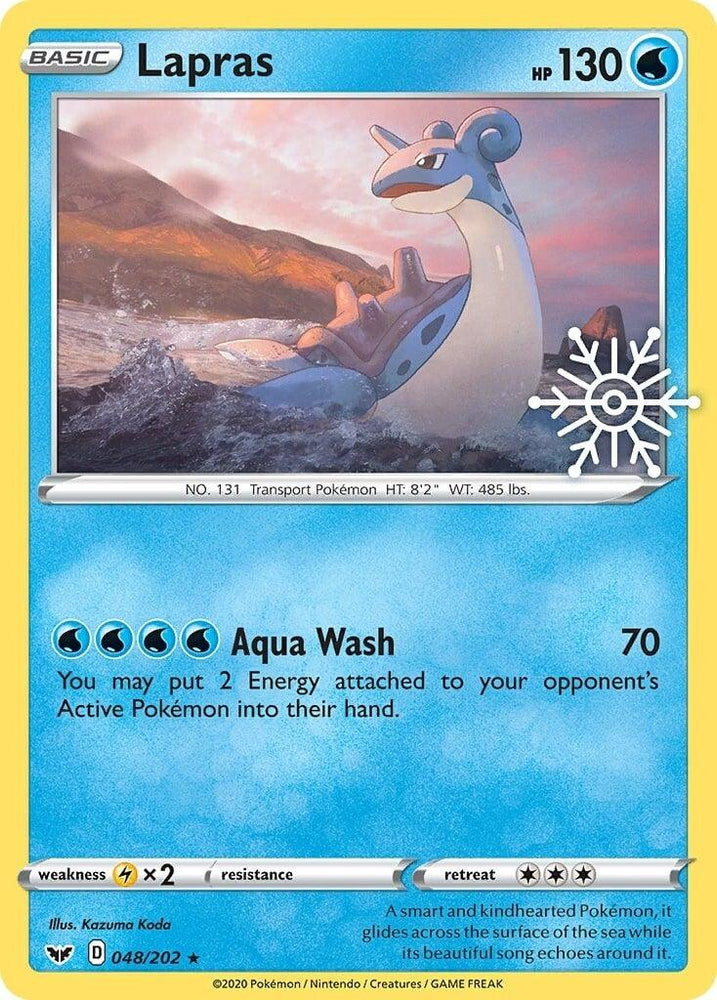 Lapras (048/202) (Holiday Calendar) [Sword & Shield: Base Set] (Online Only)