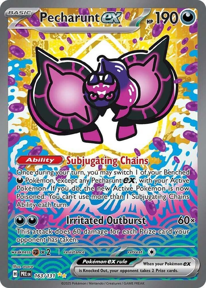 Pecharunt ex (163/131) [Scarlet & Violet: Prismatic Evolutions] (Online Only)